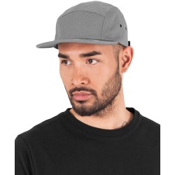 Classic 5-Panel Jockey Cap – Flexfit by Yupoong 7005
